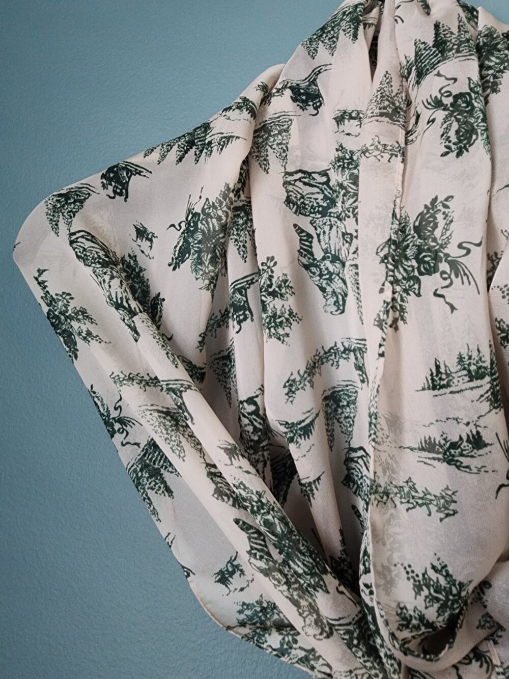 2/$15 Cejon Lightweight Christmas Scarf - Small Size - Picture 3 of 7